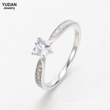 Wholesale Sterling silver jewelry wedding 925 italian silver ring diamond